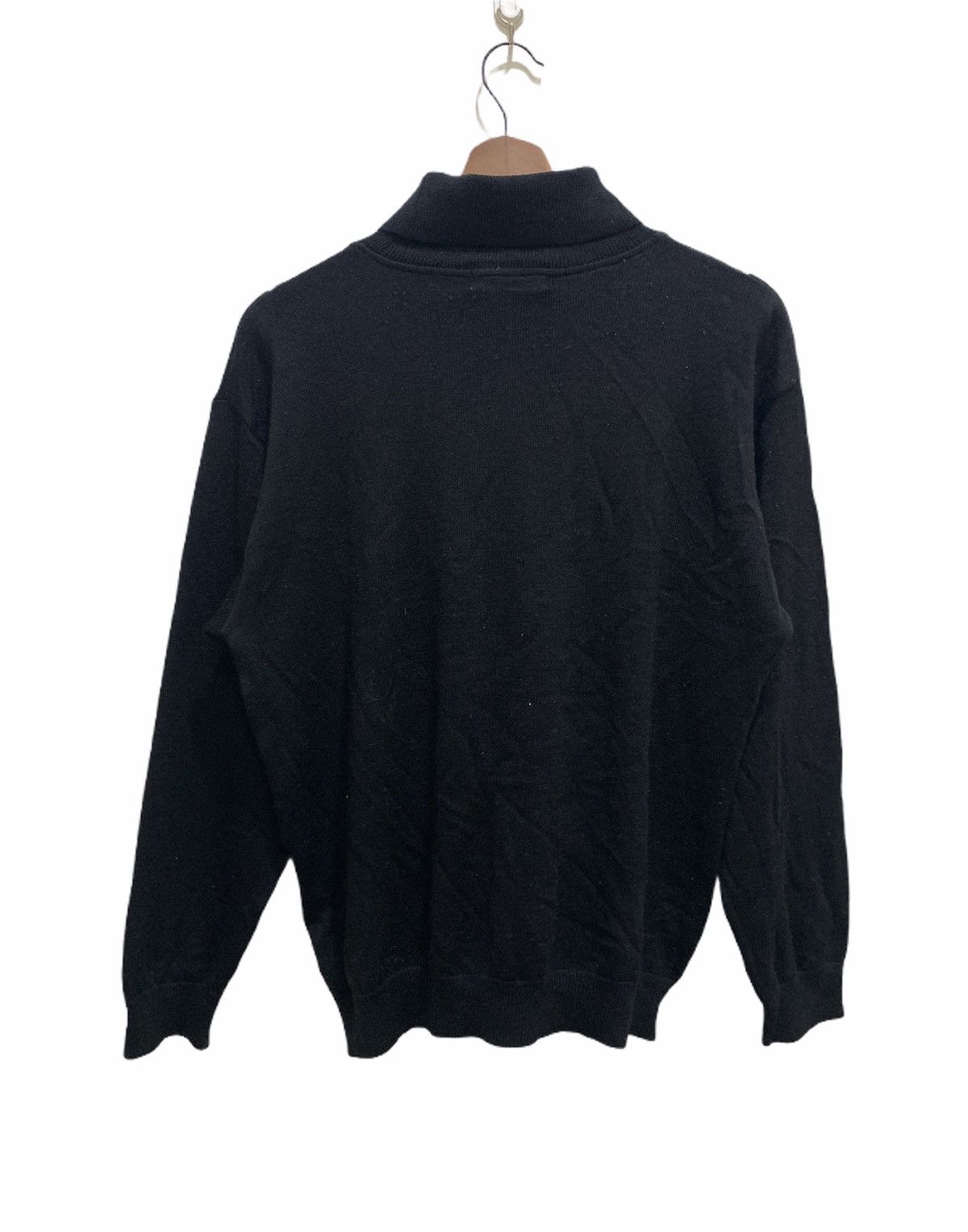 Aran Isles Knitwear × Designer SEPLASKA Window Intarsia Turtleneck Knitwear Jumper Sweater Size US M / EU 48-50 / 2 - 2 Thumbnail