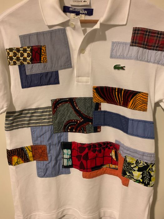 Junya Watanabe RARE. Junya X Lacoste Patchwork Polo Size US S / EU 44-46 / 1 - 2 Preview
