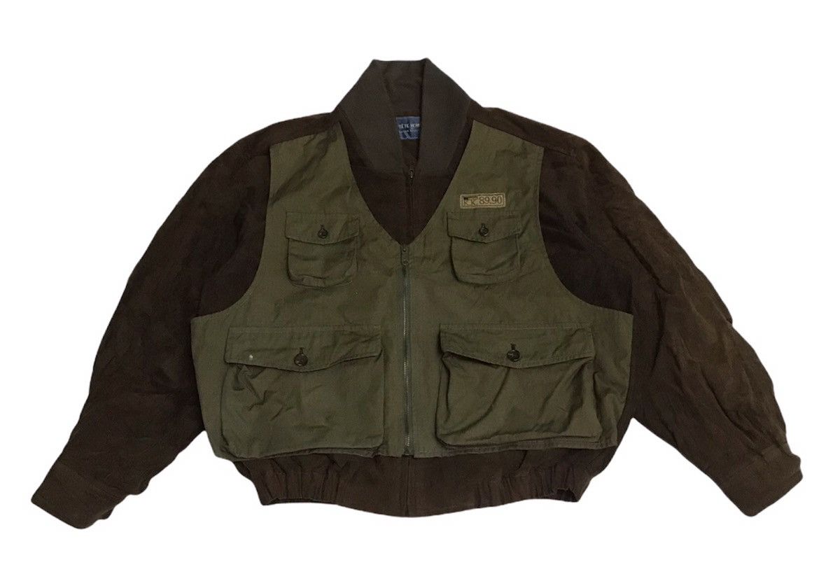 Tete Homme Tete homme Issey miyake tectical bomber jacket Size US L / EU 52-54 / 3 - 2 Thumbnail