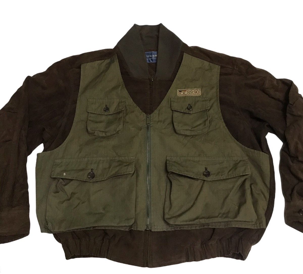 Tete Homme Tete homme Issey miyake tectical bomber jacket Size US L / EU 52-54 / 3 - 4 Thumbnail