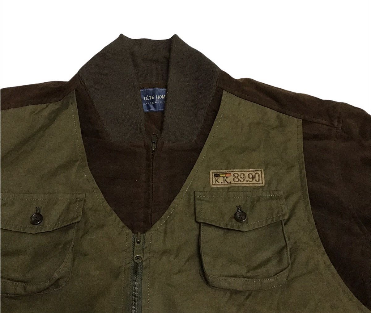 Tete Homme Tete homme Issey miyake tectical bomber jacket Size US L / EU 52-54 / 3 - 5 Thumbnail