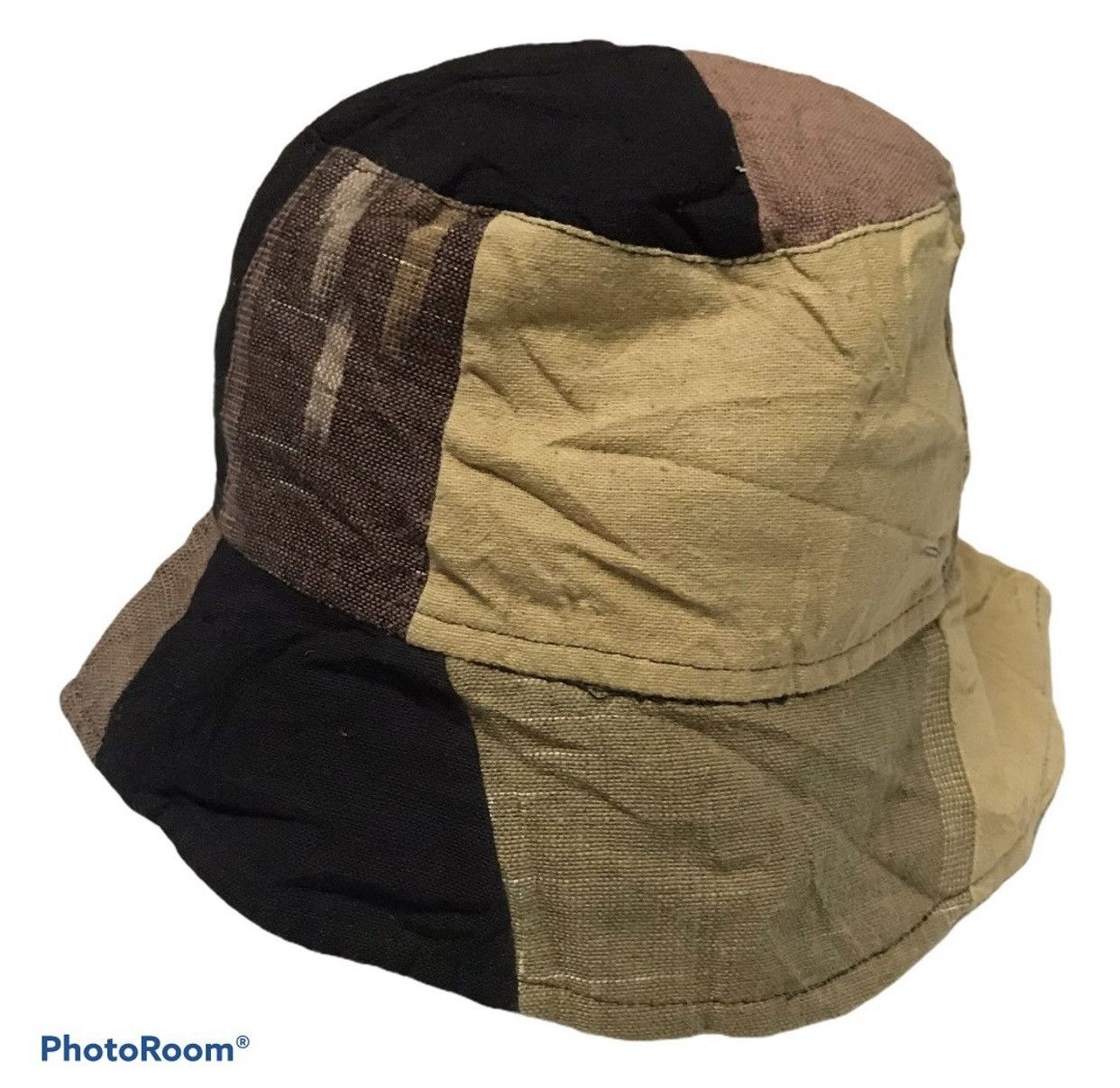 Japanese Brand × Vintage Vintage Bucket Hat Patchwork Design Size ONE SIZE - 1 Thumbnail