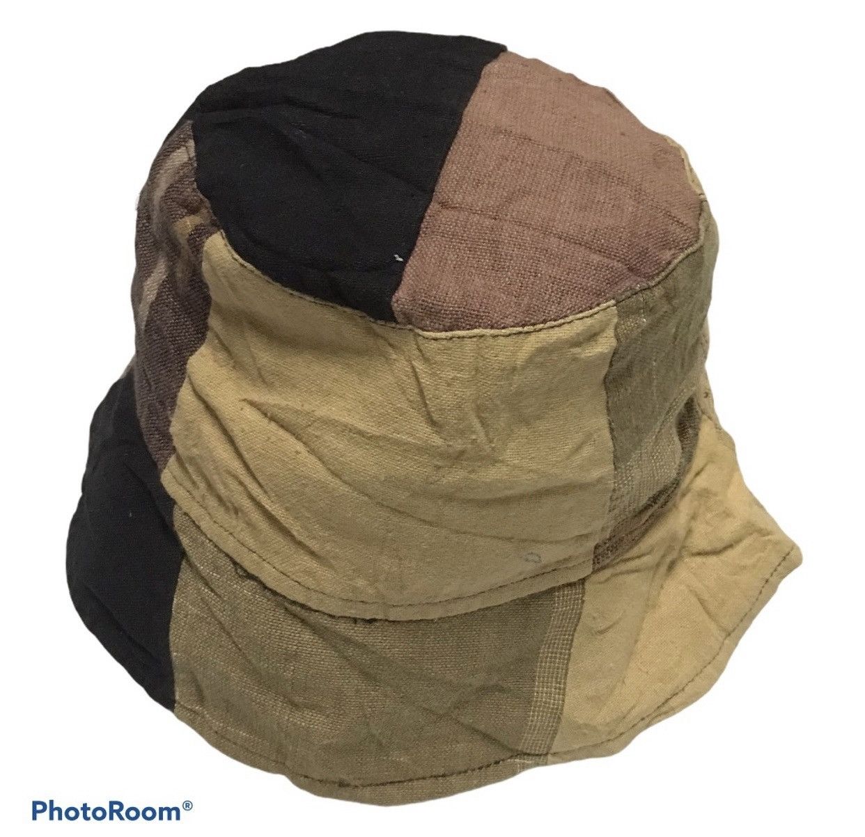 Japanese Brand × Vintage Vintage Bucket Hat Patchwork Design Size ONE SIZE - 4 Thumbnail