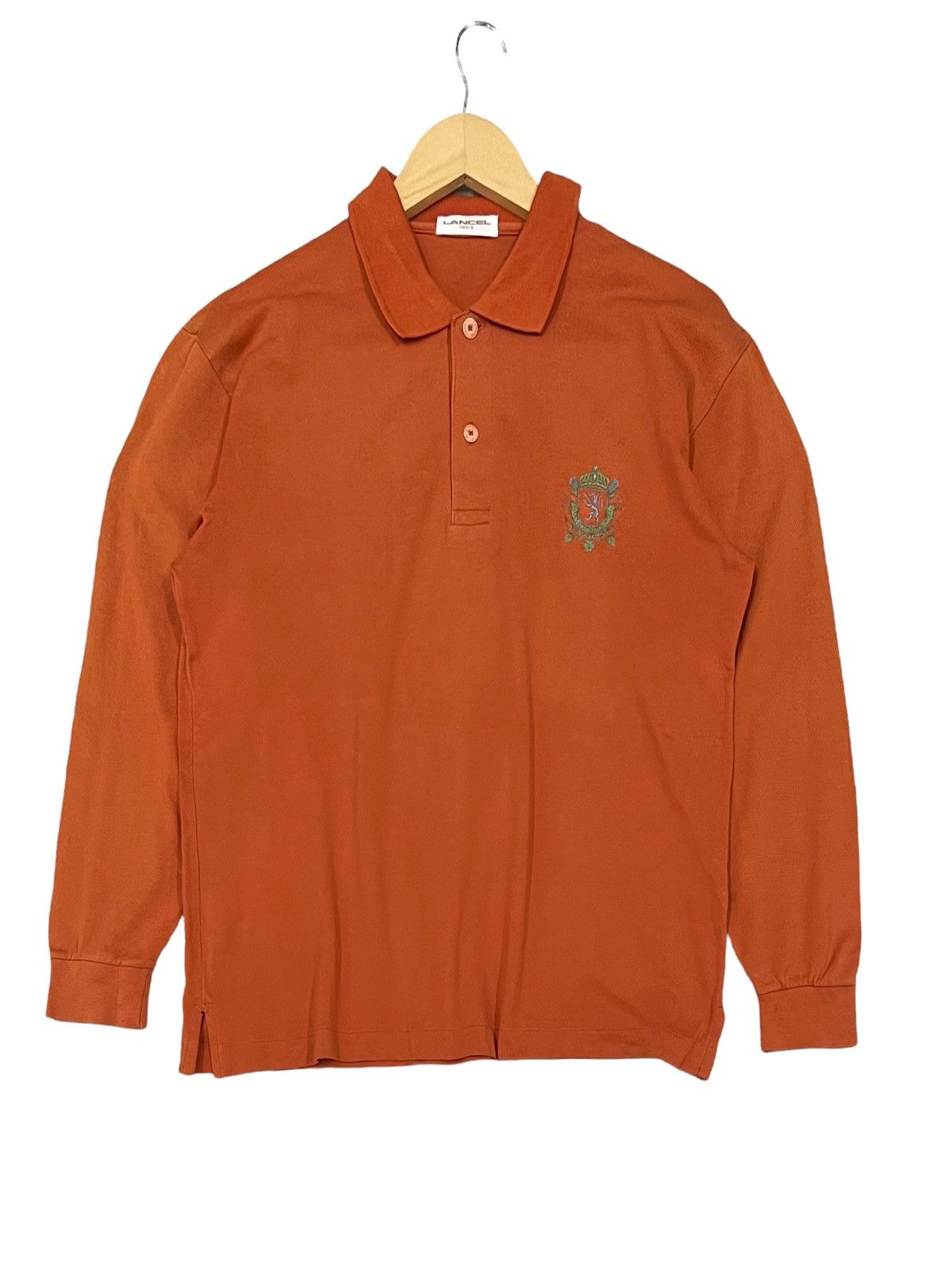 Lancel VINTAGE LANCEL PARIS BUTTON UP LONGSLEEVE Size US M / EU 48-50 / 2 - 1 Thumbnail