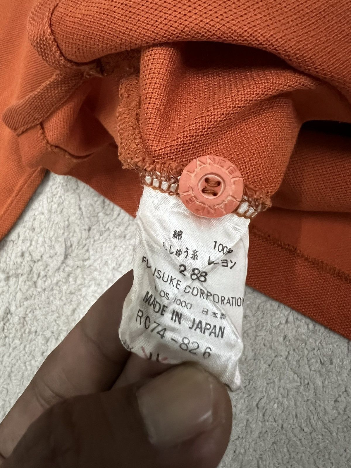 Lancel VINTAGE LANCEL PARIS BUTTON UP LONGSLEEVE Size US M / EU 48-50 / 2 - 10 Thumbnail