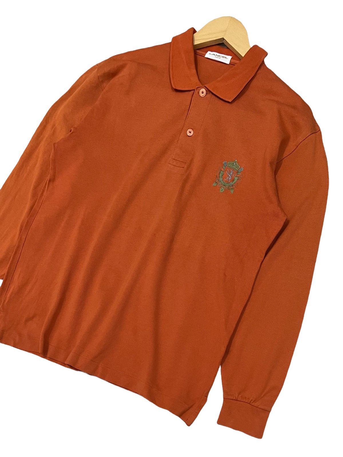 Lancel VINTAGE LANCEL PARIS BUTTON UP LONGSLEEVE Size US M / EU 48-50 / 2 - 8 Thumbnail