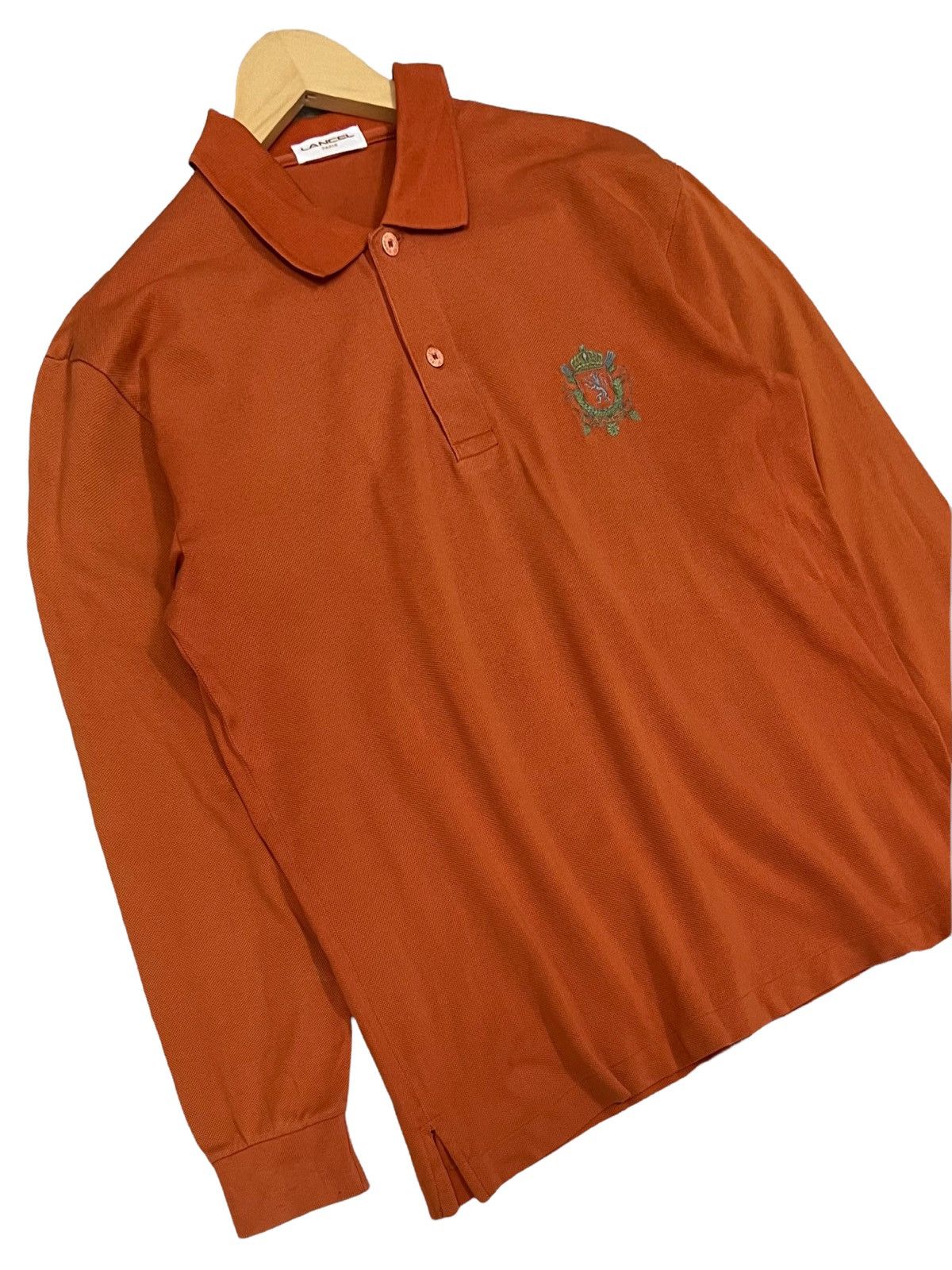 Lancel VINTAGE LANCEL PARIS BUTTON UP LONGSLEEVE Size US M / EU 48-50 / 2 - 7 Thumbnail