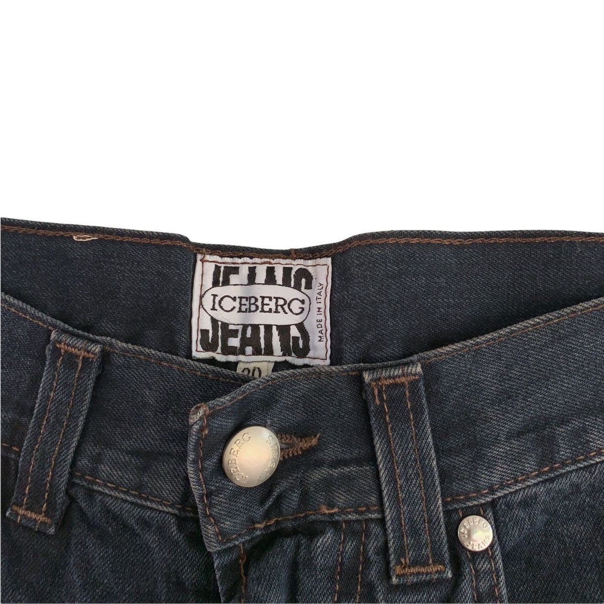 Iceberg Vintage Iceberg Jeans Made in Italy Size US 29 - 5 Thumbnail