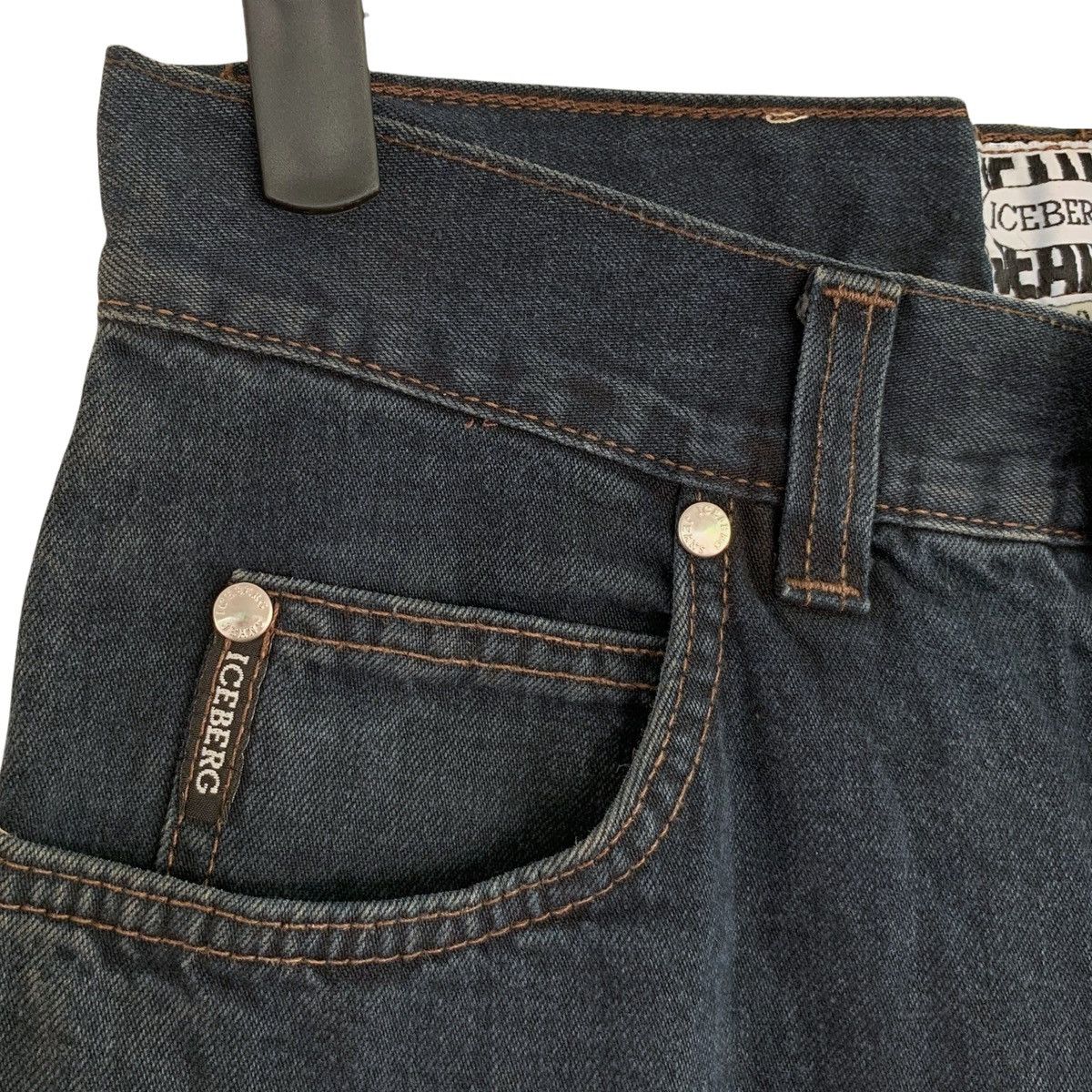 Iceberg Vintage Iceberg Jeans Made in Italy Size US 29 - 6 Thumbnail