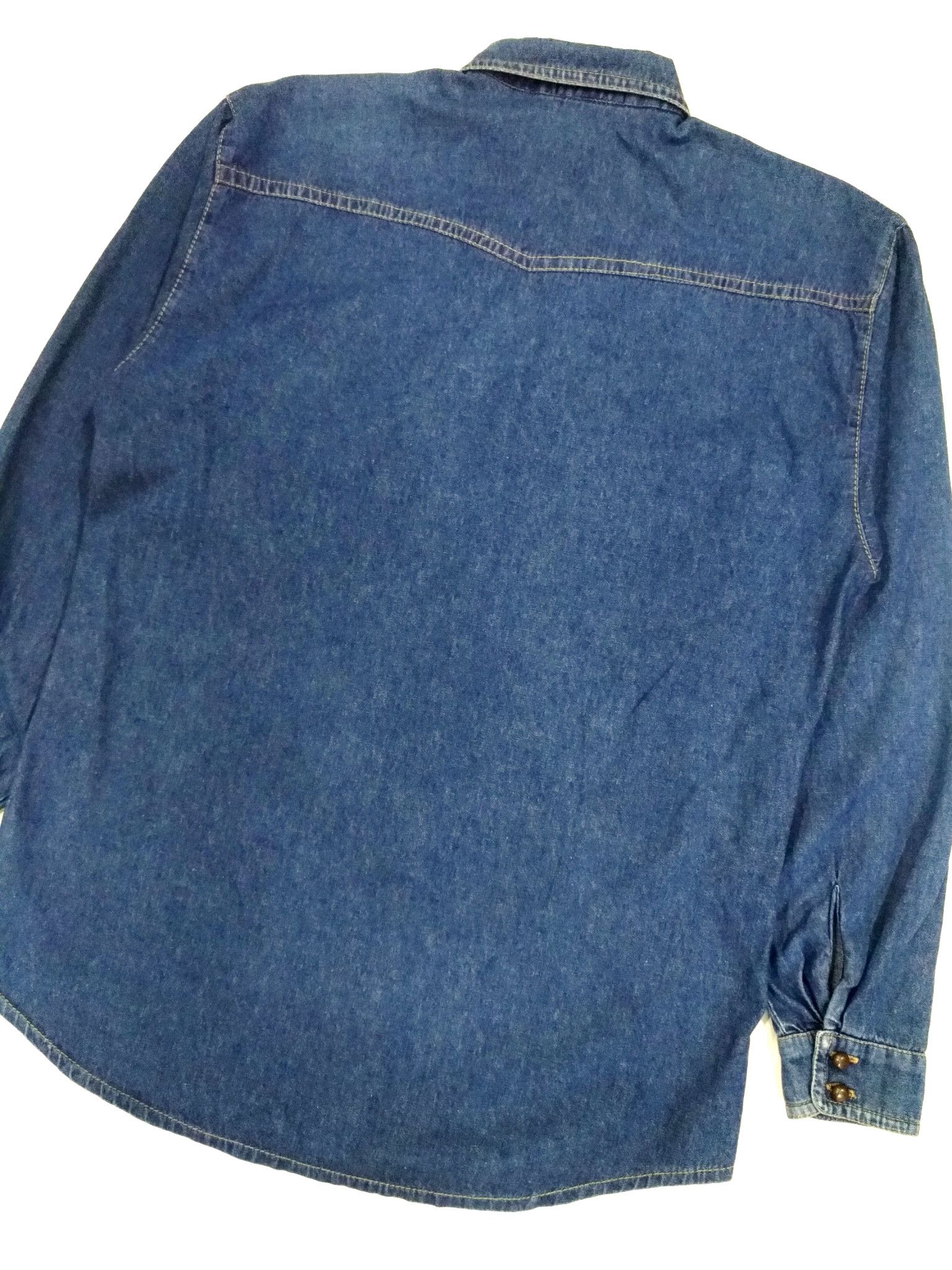 Designer × Other RARE! TRUE VTG ELEGANCE MADE IN WESTERN GERMANY DENIM SHIRT Size US M / EU 48-50 / 2 - 7 Thumbnail