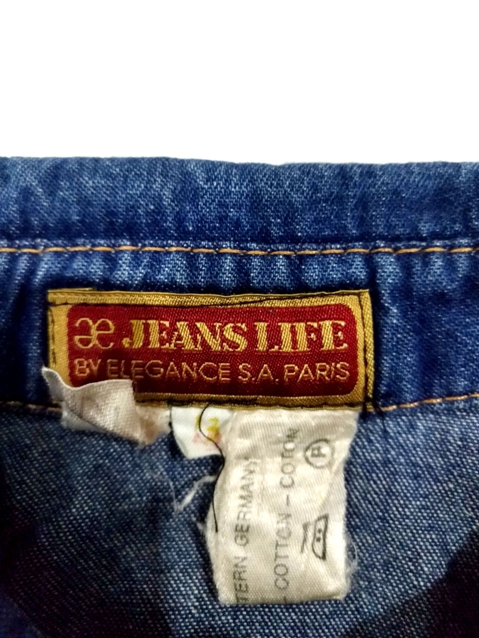 Designer × Other RARE! TRUE VTG ELEGANCE MADE IN WESTERN GERMANY DENIM SHIRT Size US M / EU 48-50 / 2 - 6 Thumbnail