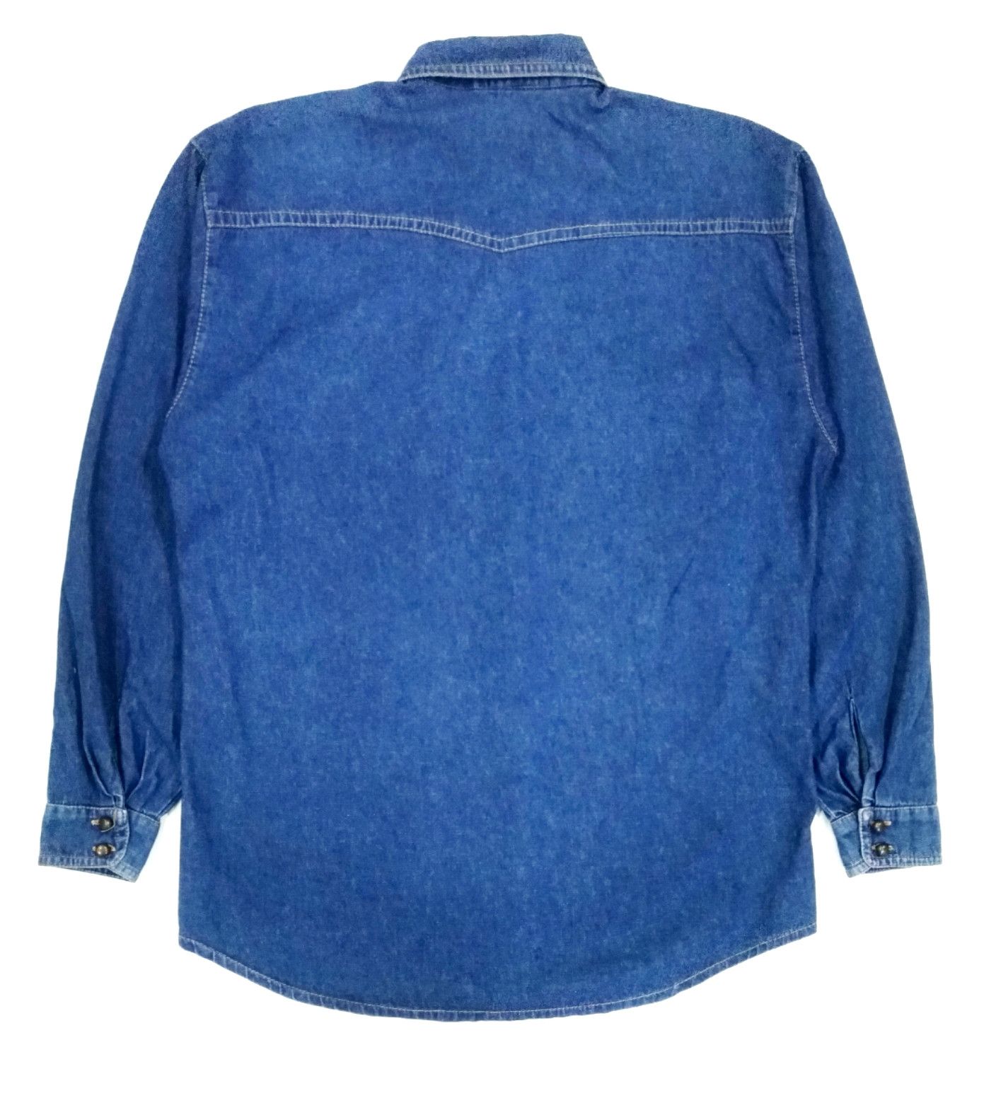 Designer × Other RARE! TRUE VTG ELEGANCE MADE IN WESTERN GERMANY DENIM SHIRT Size US M / EU 48-50 / 2 - 2 Thumbnail