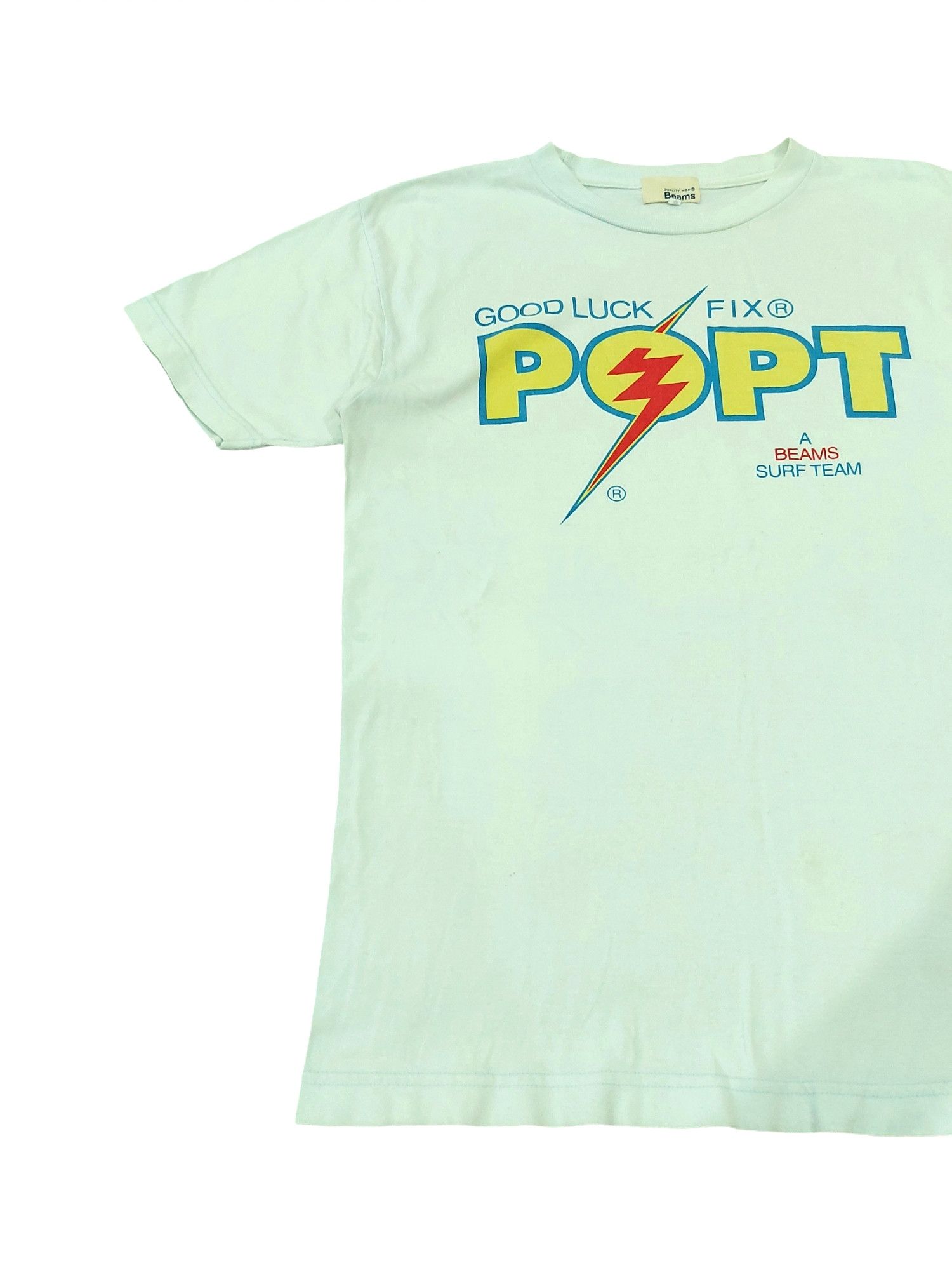 Beams Plus × Designer × Japanese Brand RARE! BEAMS POPT "BEAMS SURF TEAM" Size US M / EU 48-50 / 2 - 3 Thumbnail