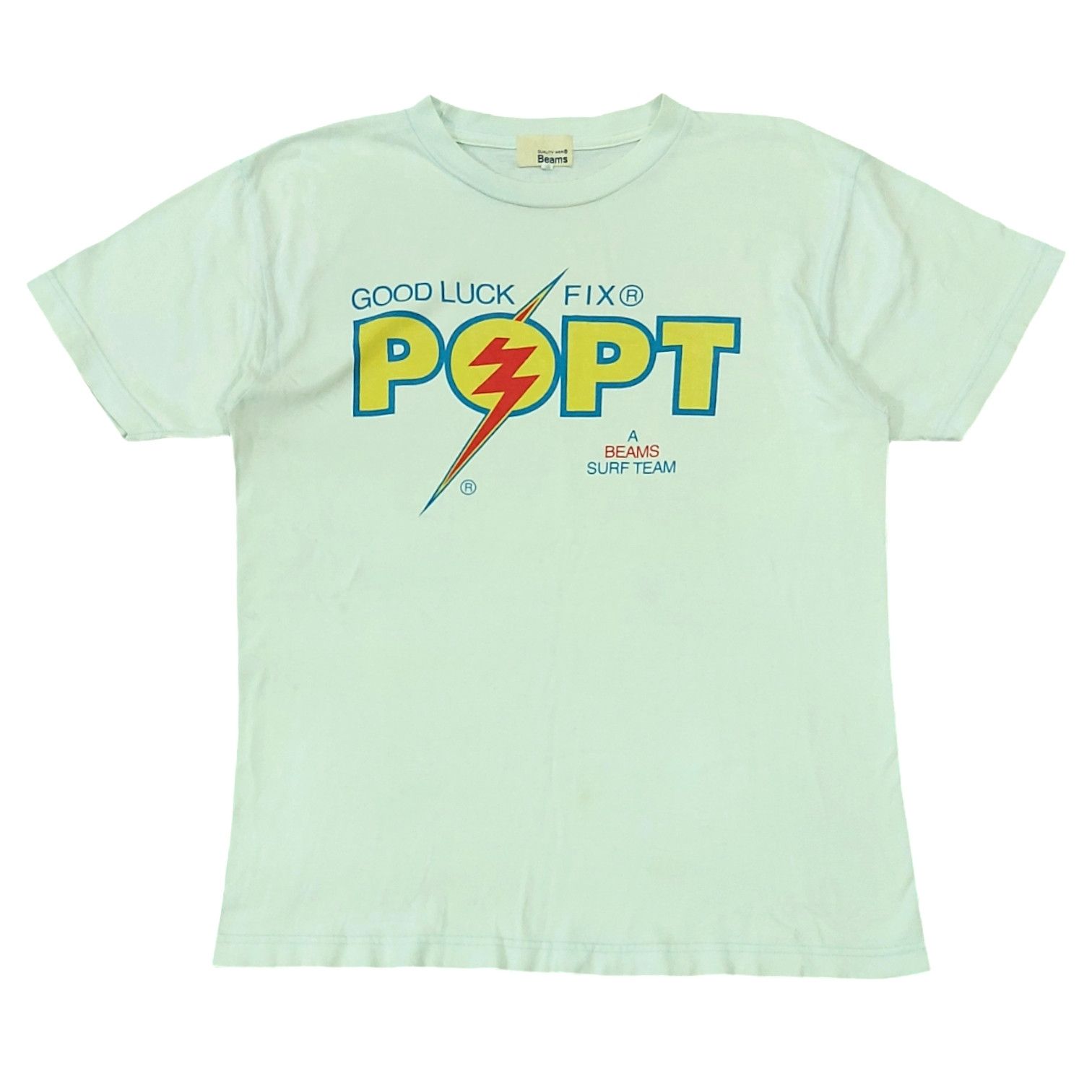 Beams Plus × Designer × Japanese Brand RARE! BEAMS POPT "BEAMS SURF TEAM" Size US M / EU 48-50 / 2 - 1 Thumbnail