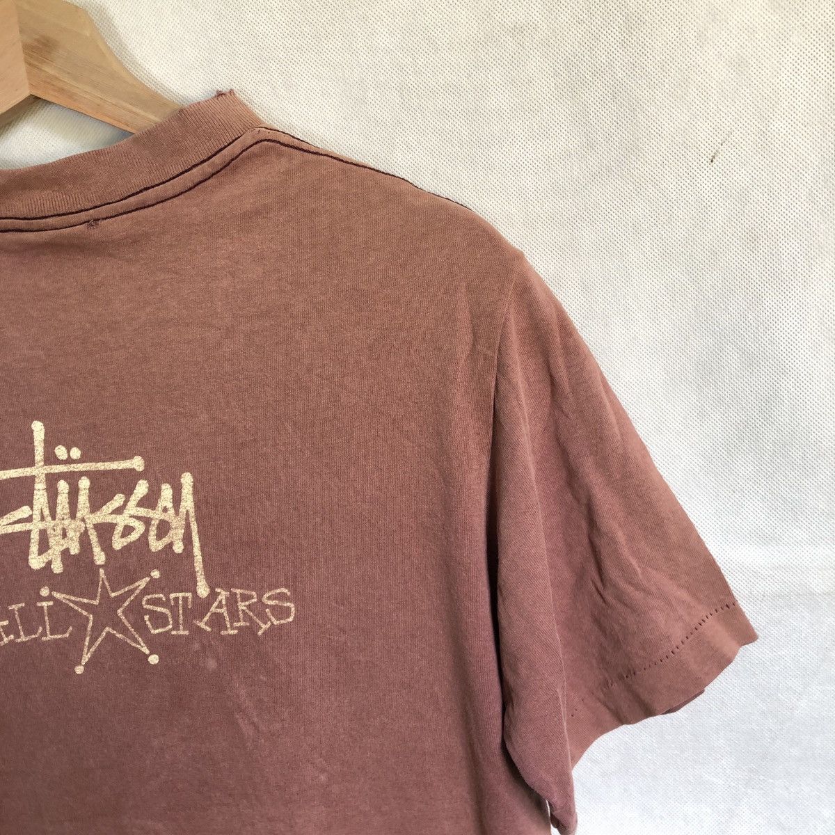 Stussy Vintage 80s Stussy All Stars Faded Tee Size US S / EU 44-46 / 1 - 10 Thumbnail