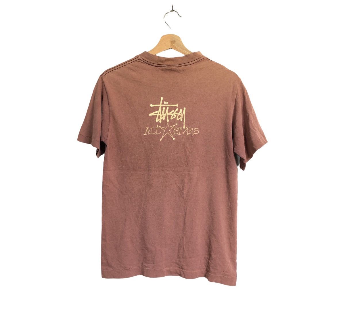 Stussy Vintage 80s Stussy All Stars Faded Tee Size US S / EU 44-46 / 1 - 2 Thumbnail