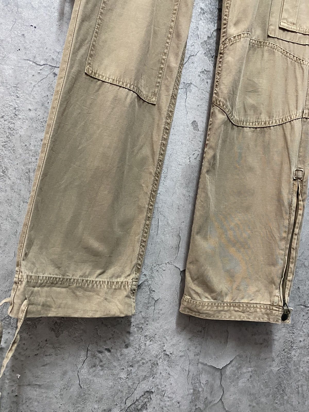 Designer × Japanese Brand Audienee Japan Parachute Utility Reconstructed Cargo Pants Size US 33 - 9 Thumbnail