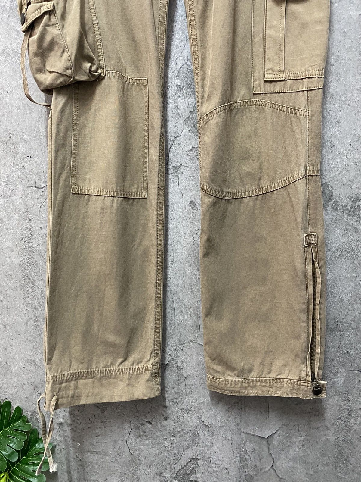 Designer × Japanese Brand Audienee Japan Parachute Utility Reconstructed Cargo Pants Size US 33 - 5 Thumbnail