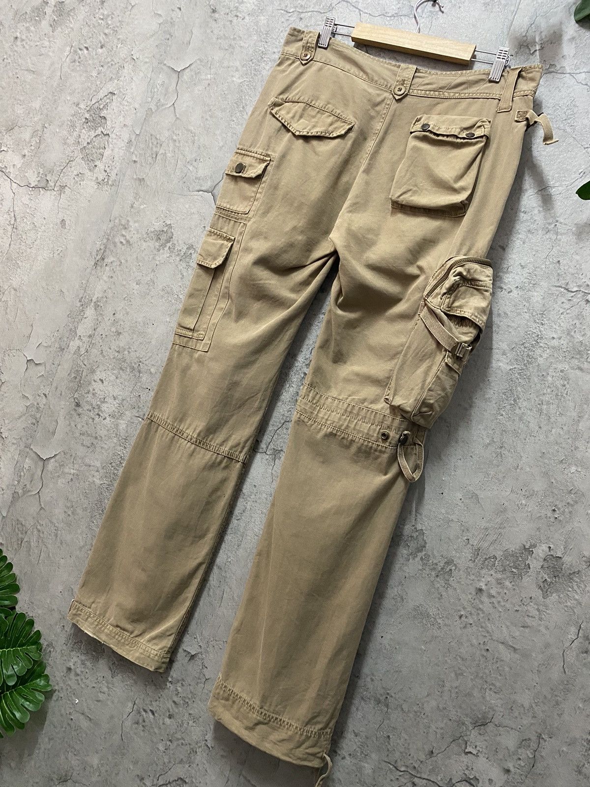 Designer × Japanese Brand Audienee Japan Parachute Utility Reconstructed Cargo Pants Size US 33 - 12 Thumbnail