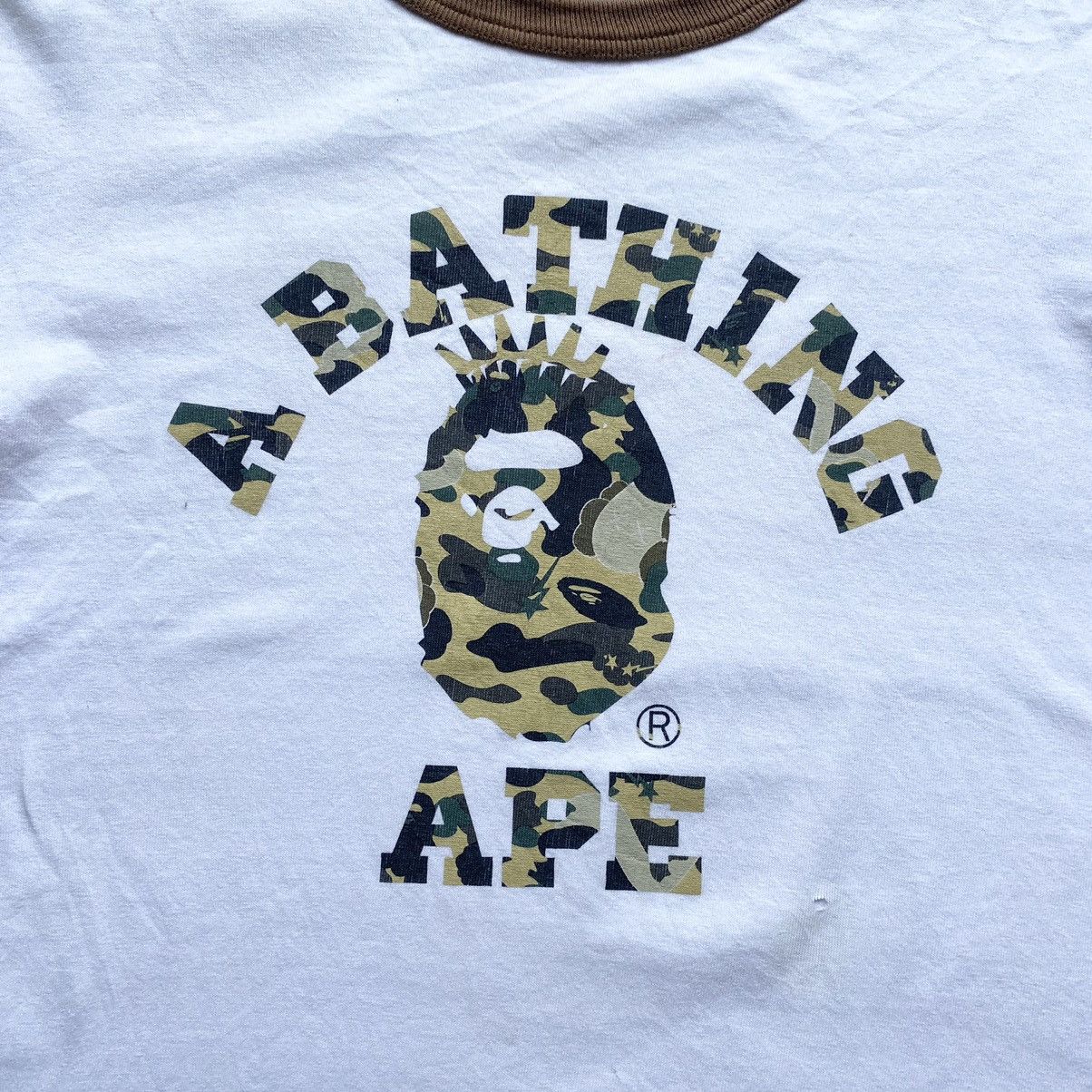 Bape × Kaws Vintage Bape X Kaws Ringer Hut T Shirt Size US S / EU 44-46 / 1 - 3 Thumbnail