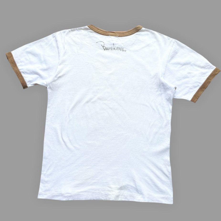 Bape × Kaws Vintage Bape X Kaws Ringer Hut T Shirt Size US S / EU 44-46 / 1 - 2 Thumbnail