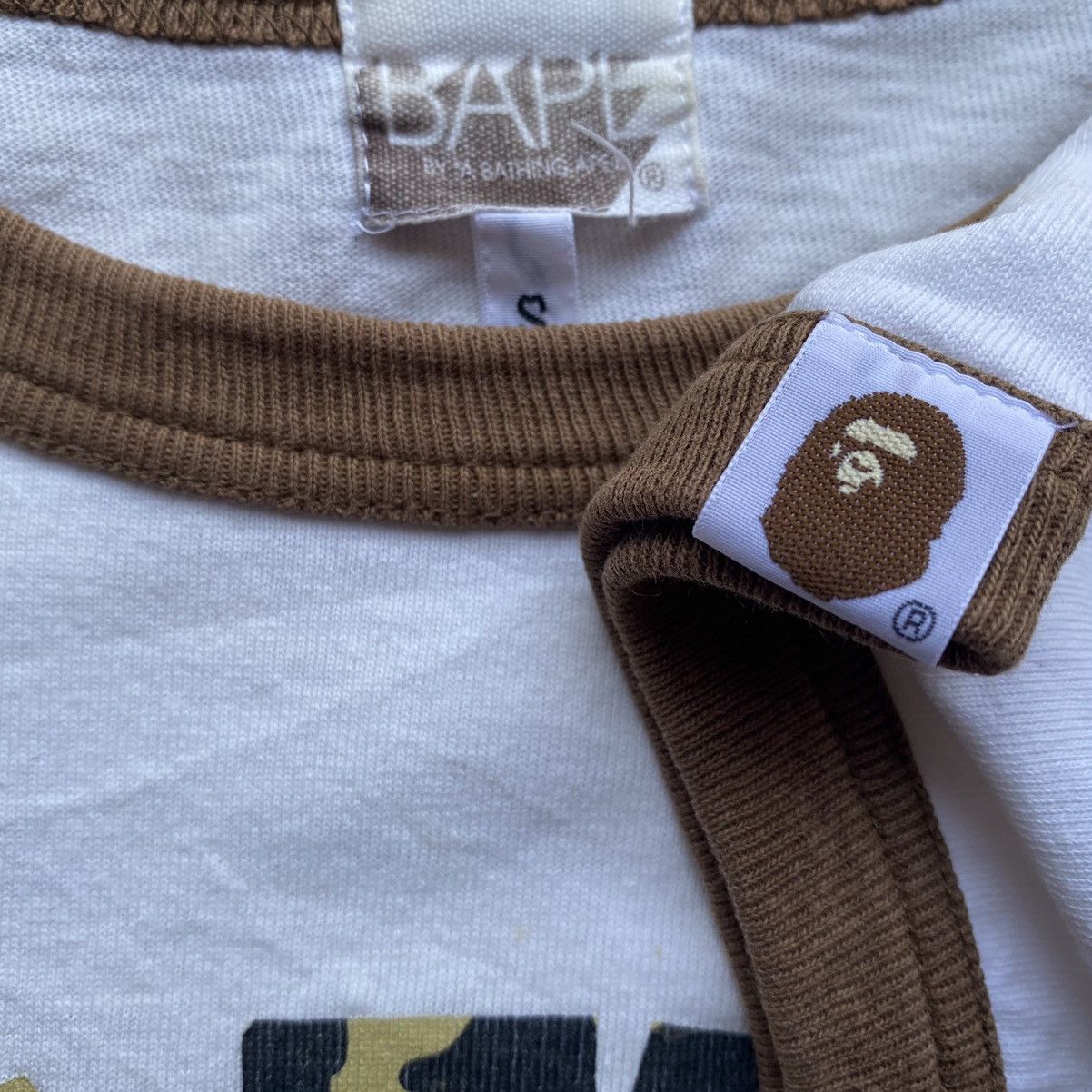 Bape × Kaws Vintage Bape X Kaws Ringer Hut T Shirt Size US S / EU 44-46 / 1 - 4 Thumbnail