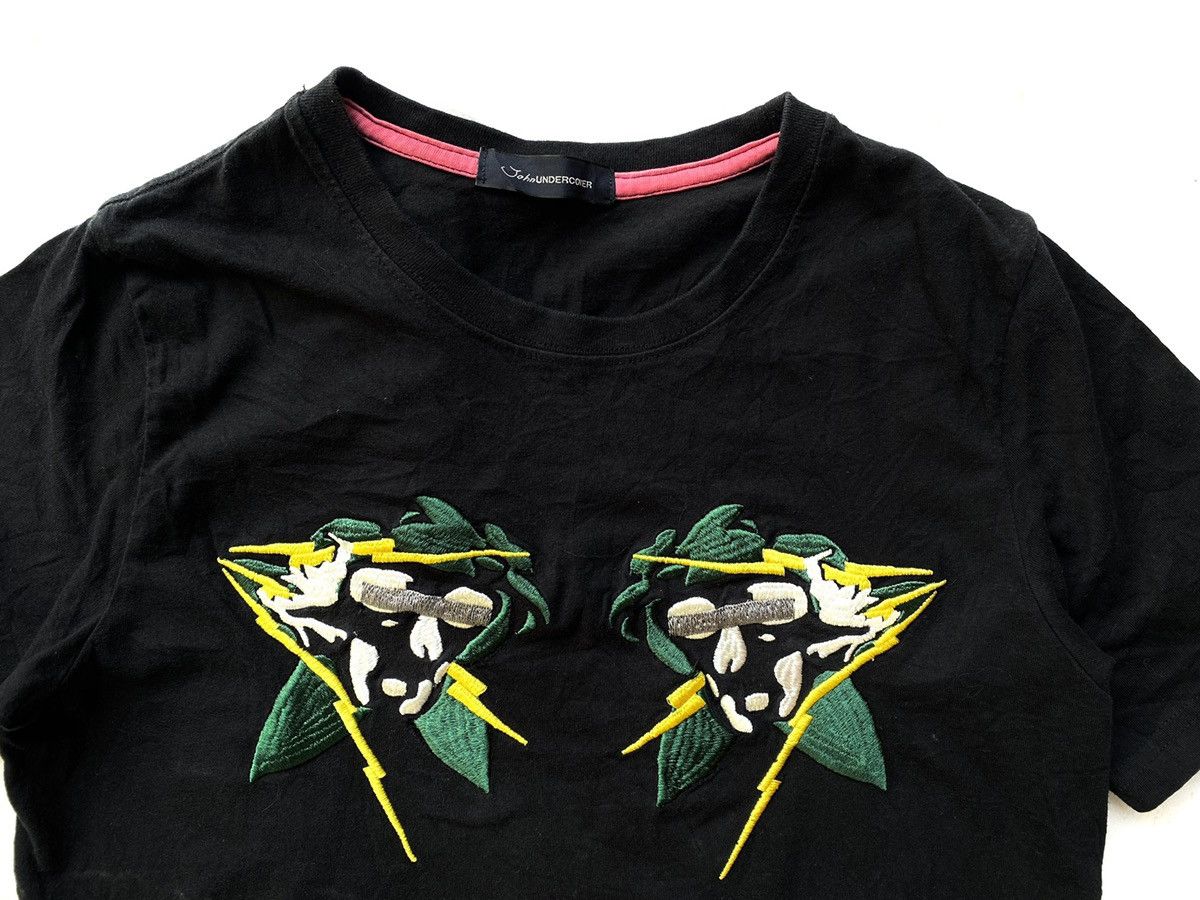 Undercover John Undercover Skull lighting Embroidered T Shirt Size US M / EU 48-50 / 2 - 2 Thumbnail