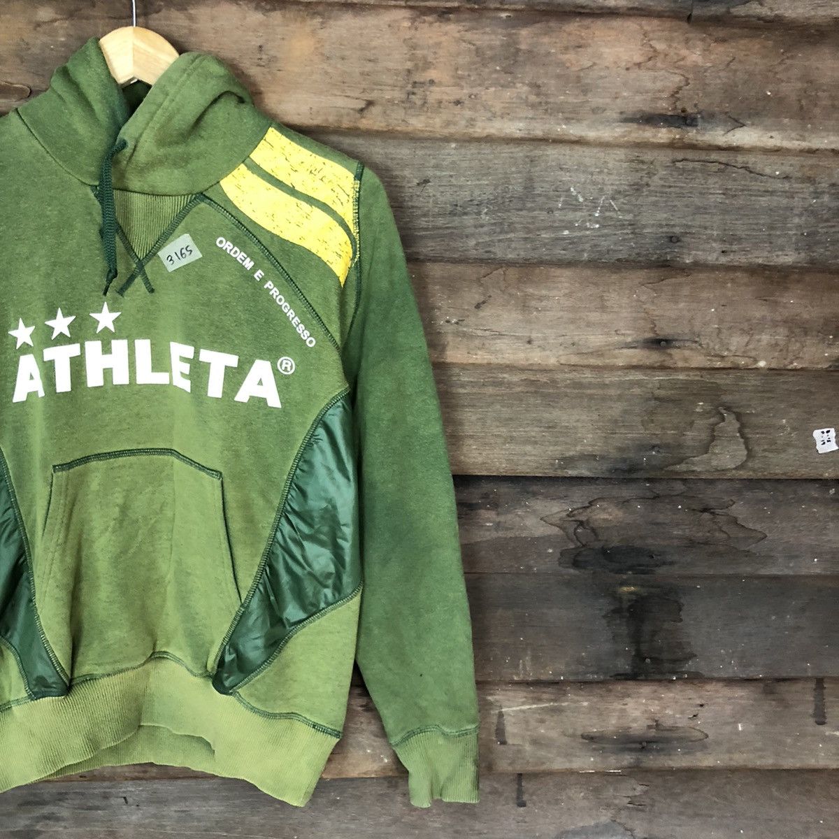 Japanese Brand Athleta Green Hoodies sweatshirt sportwear #3165 Size S / US 4 / IT 40 - 5 Thumbnail