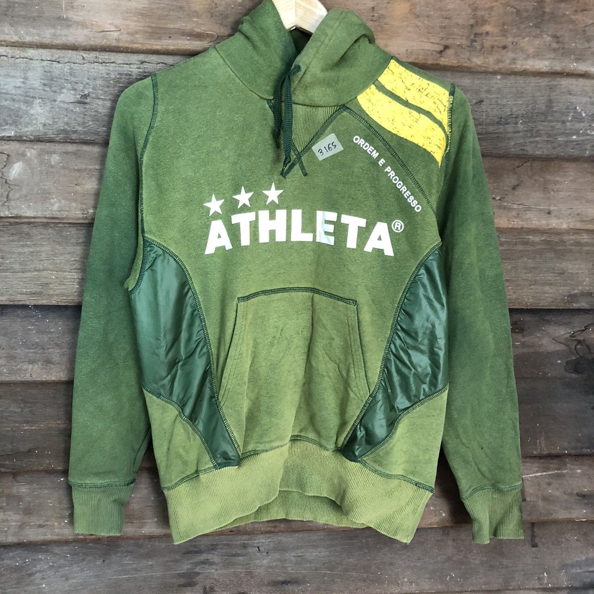Japanese Brand Athleta Green Hoodies sweatshirt sportwear #3165 Size S / US 4 / IT 40 - 8 Thumbnail