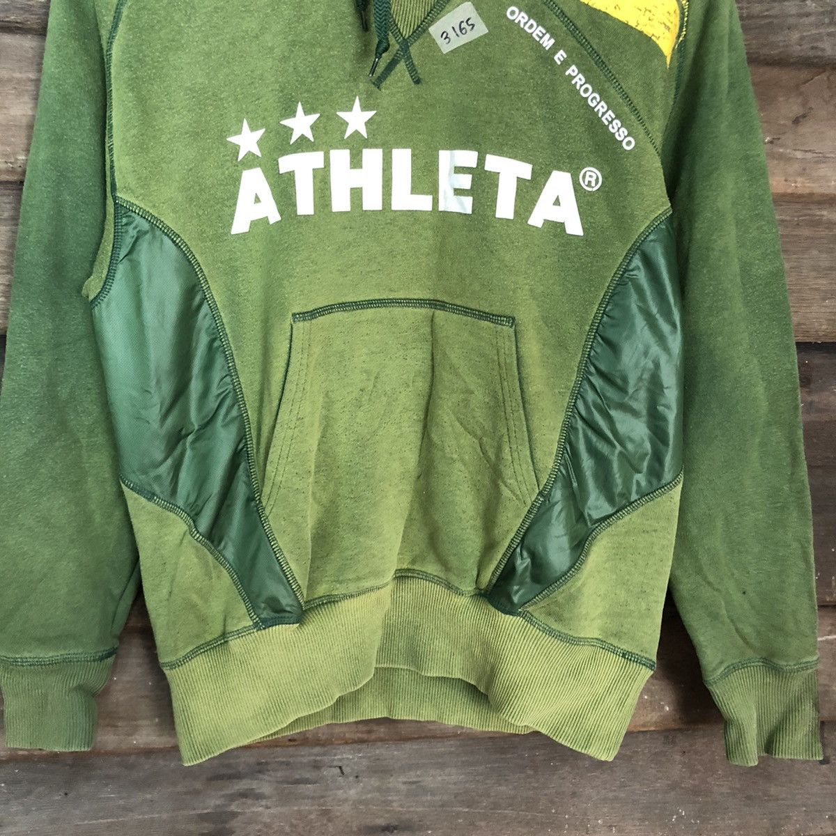 Japanese Brand Athleta Green Hoodies sweatshirt sportwear #3165 Size S / US 4 / IT 40 - 10 Thumbnail