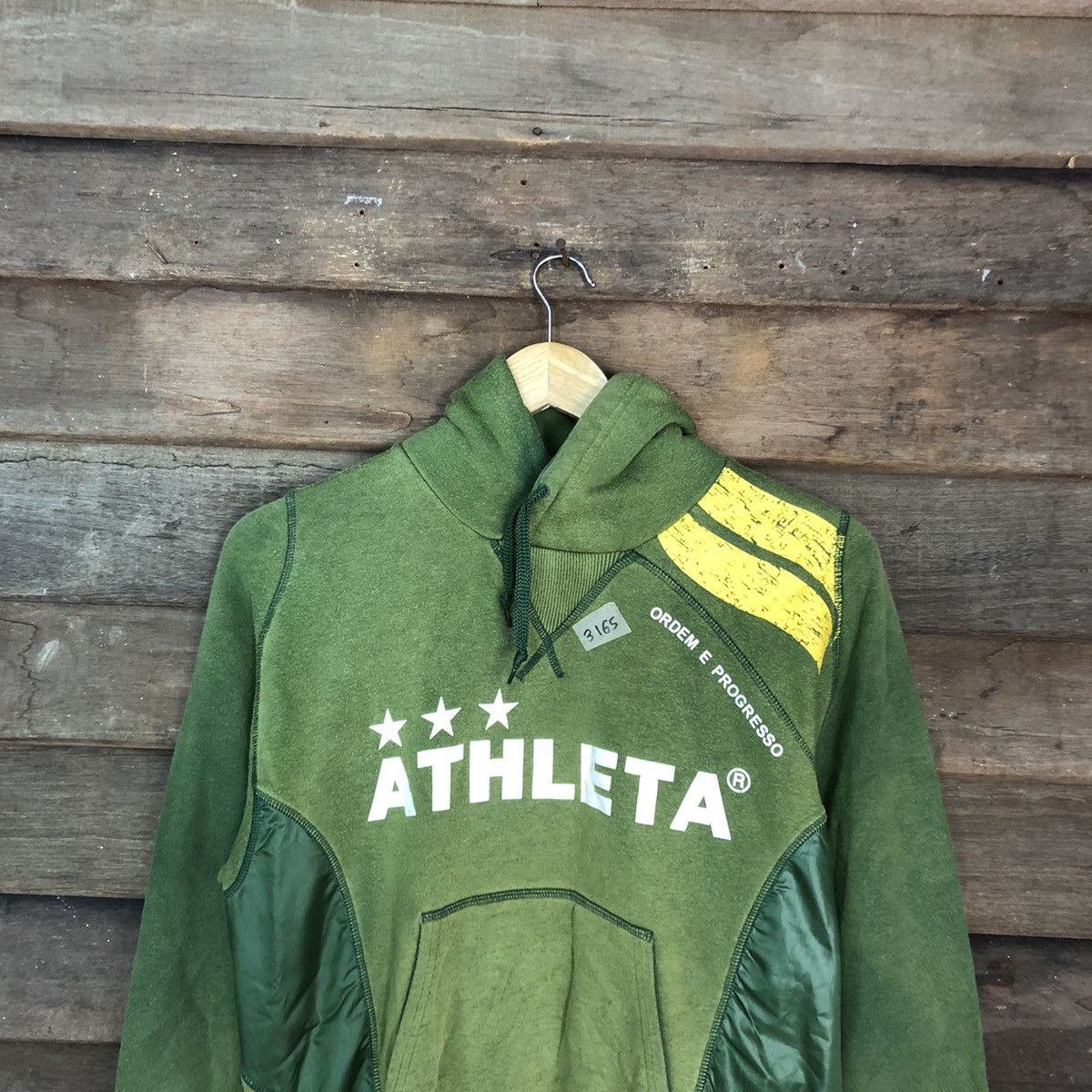 Japanese Brand Athleta Green Hoodies sweatshirt sportwear #3165 Size S / US 4 / IT 40 - 2 Thumbnail