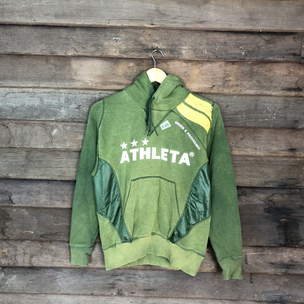 Japanese Brand Athleta Green Hoodies sweatshirt sportwear #3165 Size S / US 4 / IT 40 - 3 Thumbnail