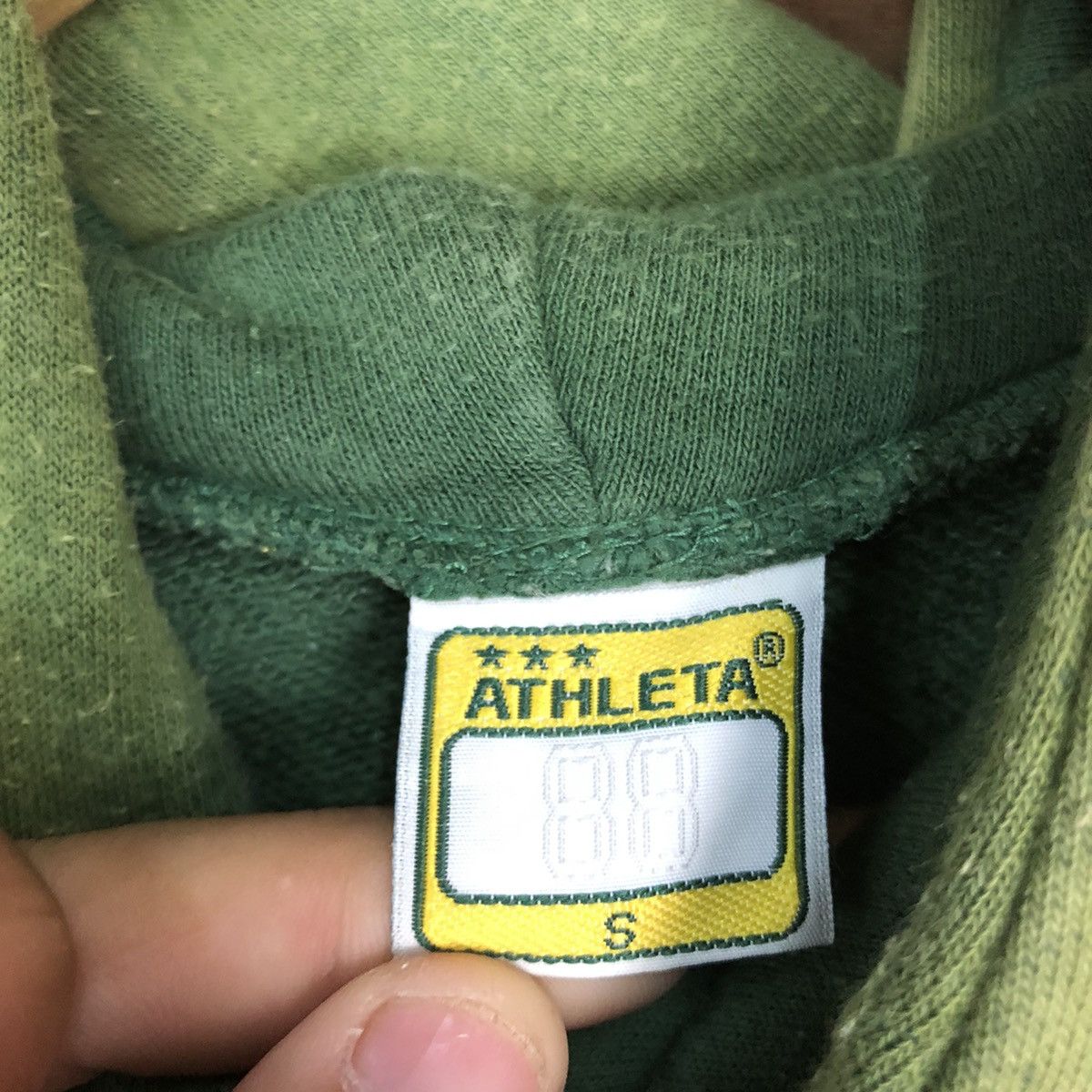 Japanese Brand Athleta Green Hoodies sweatshirt sportwear #3165 Size S / US 4 / IT 40 - 14 Thumbnail