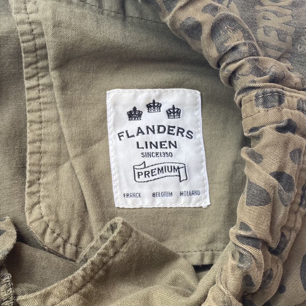 Hysteric Glamour HG Flanders Linen Green Animal And Women Prints Pants Size US 32 / EU 48 - 5 Thumbnail