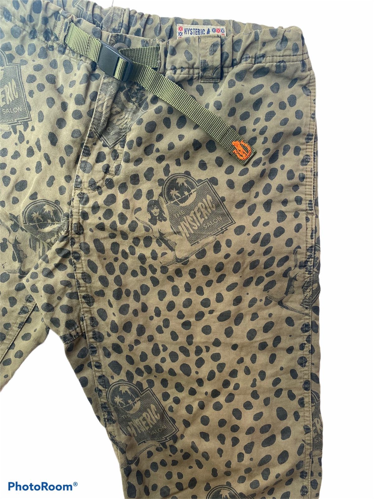 Hysteric Glamour HG Flanders Linen Green Animal And Women Prints Pants Size US 32 / EU 48 - 3 Thumbnail