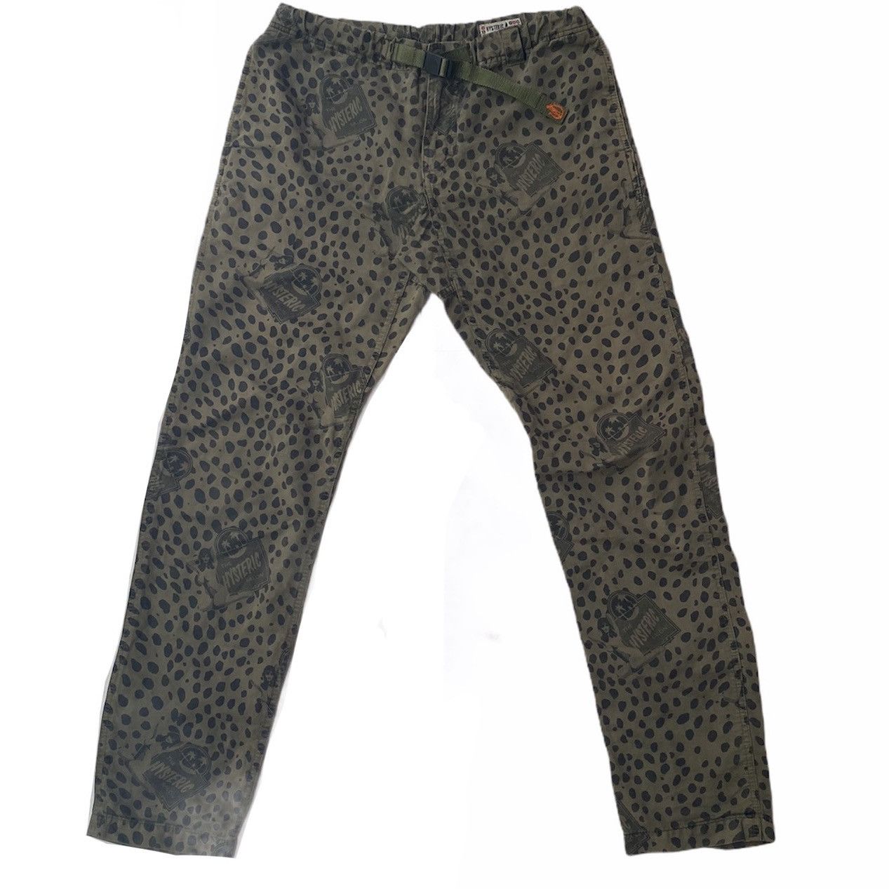 Hysteric Glamour HG Flanders Linen Green Animal And Women Prints Pants Size US 32 / EU 48 - 1 Thumbnail