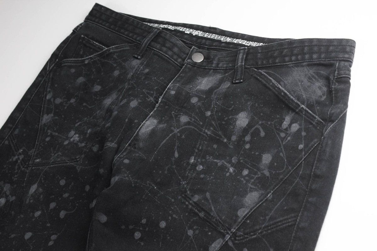 Number (N)ine N(N) Painter Splash Denim Size US 33 - 2 Thumbnail