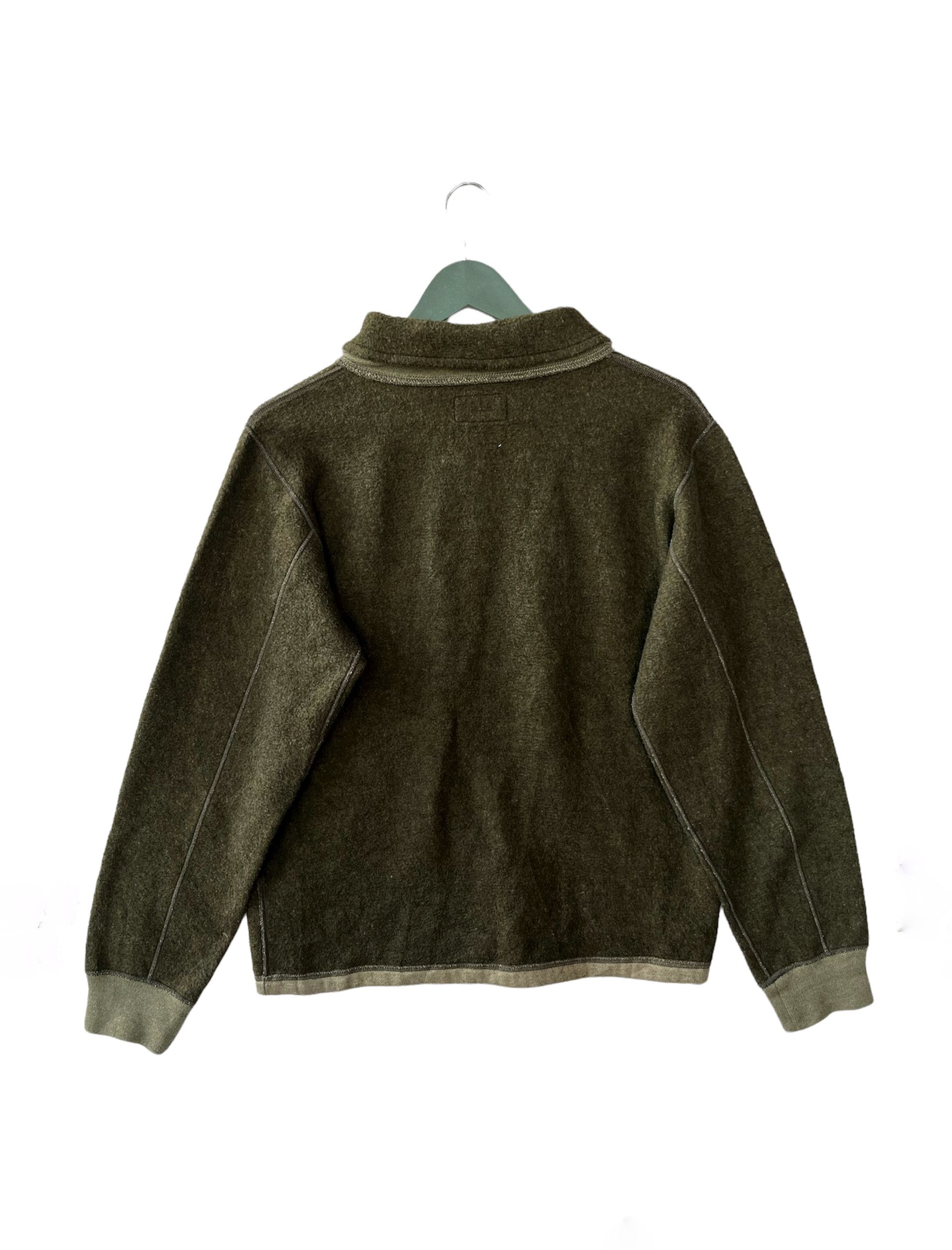 Beams Plus × Japanese Brand Vintage Beams Fullzip Sweater Size US M / EU 48-50 / 2 - 2 Thumbnail