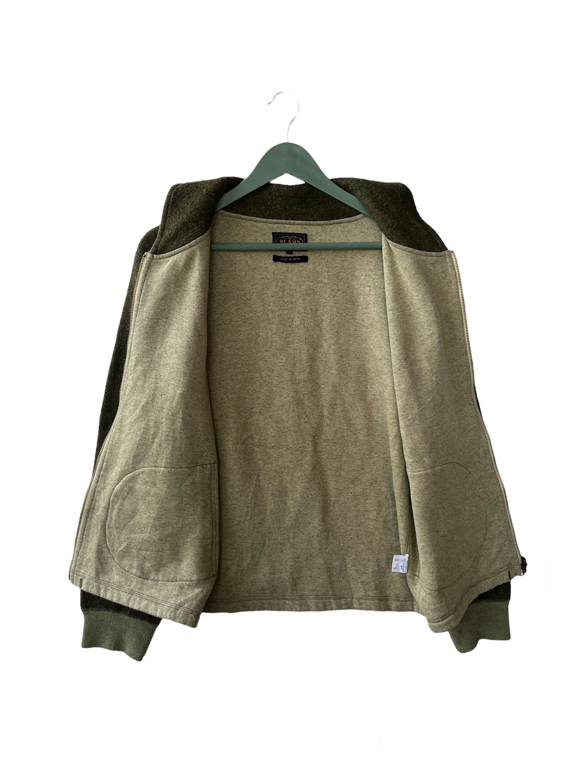 Beams Plus × Japanese Brand Vintage Beams Fullzip Sweater Size US M / EU 48-50 / 2 - 3 Thumbnail