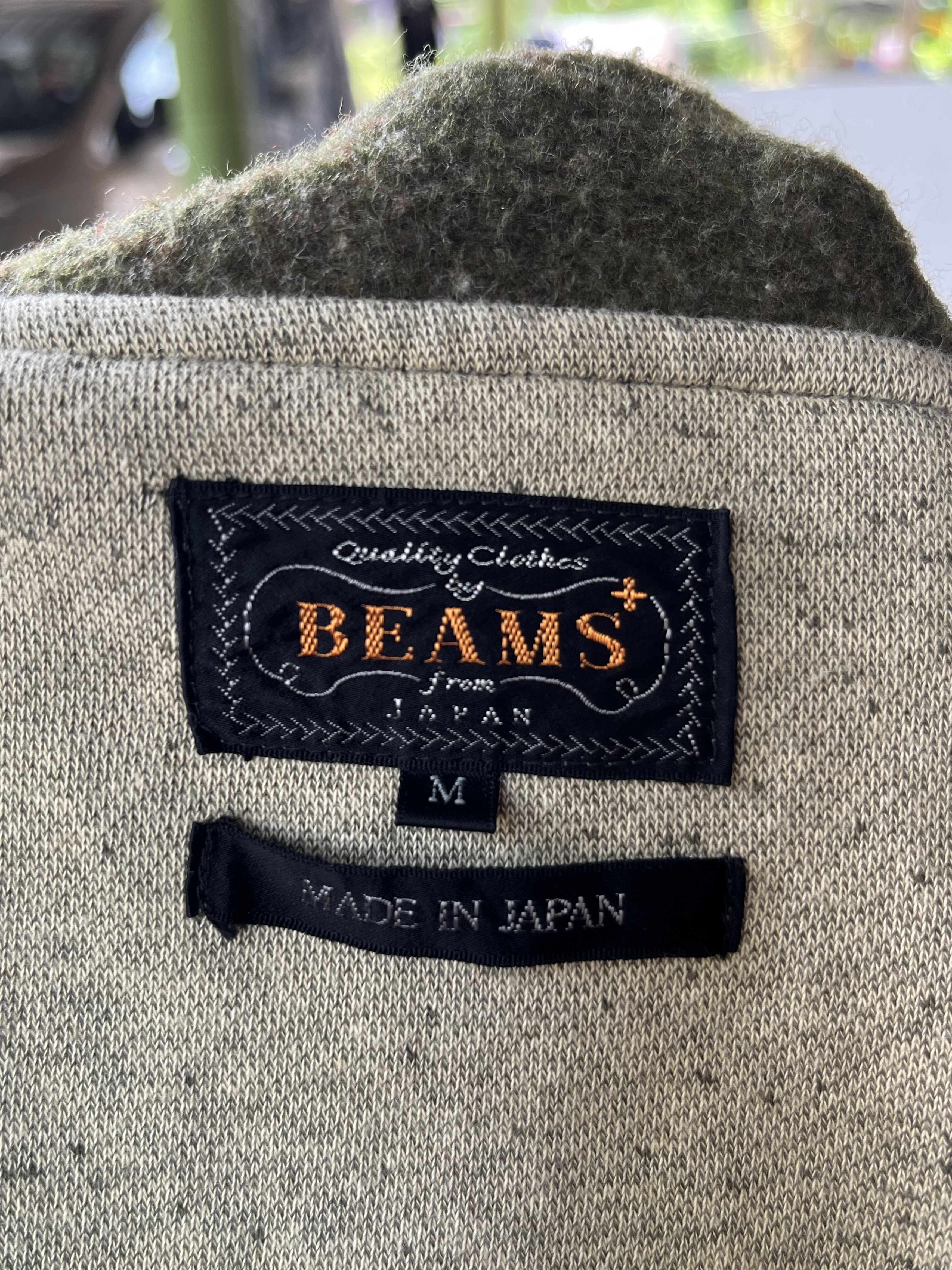 Beams Plus × Japanese Brand Vintage Beams Fullzip Sweater Size US M / EU 48-50 / 2 - 6 Thumbnail