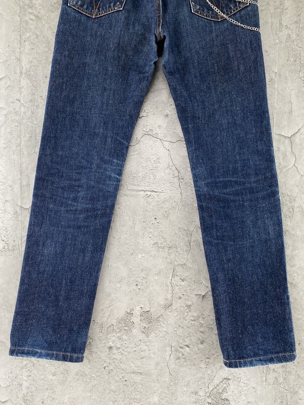 Hysteric Glamour Vintage Hysteric Glamour Chains Skinny Denim Pants Size US 28 / EU 44 - 11 Thumbnail