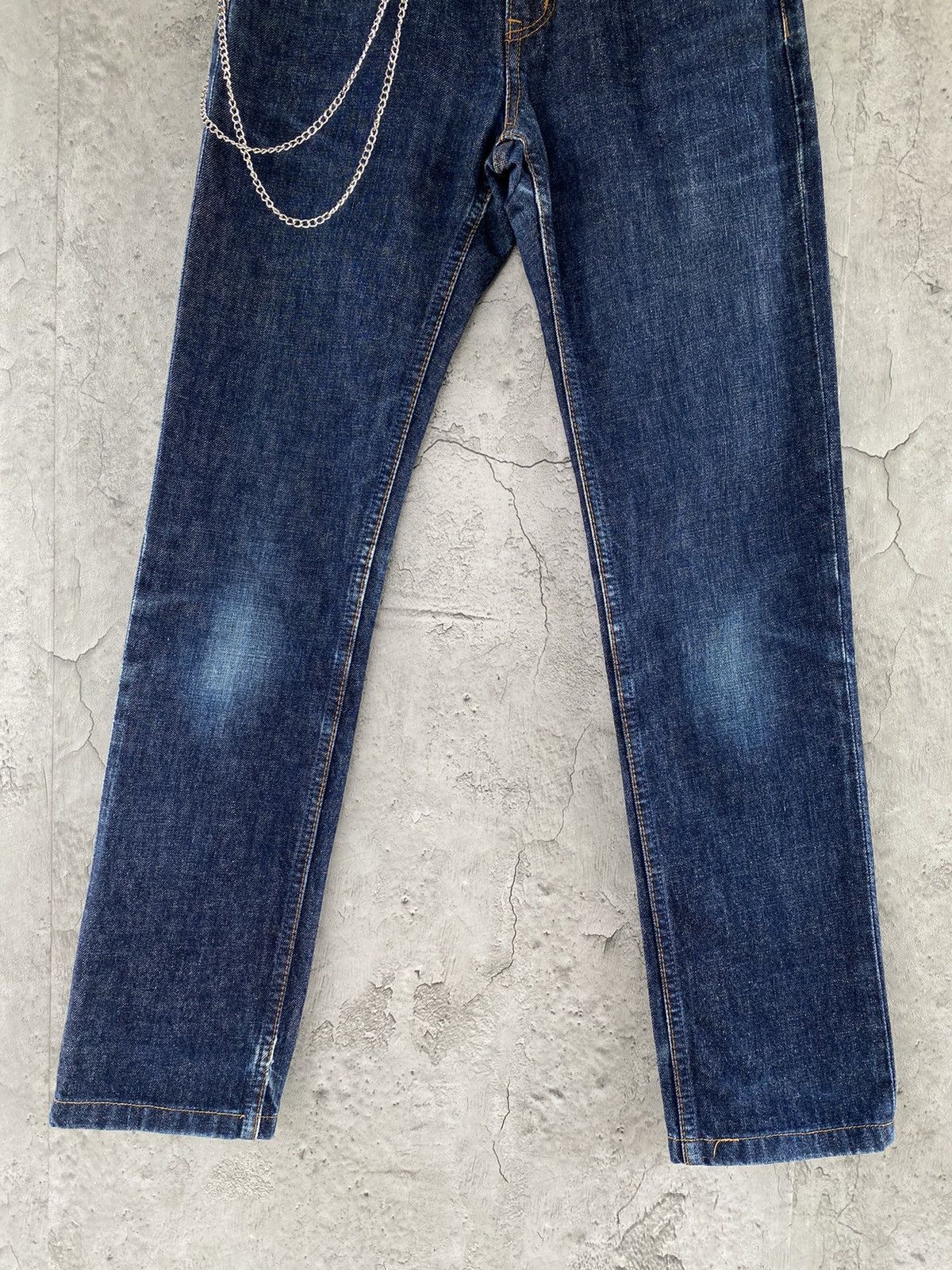 Hysteric Glamour Vintage Hysteric Glamour Chains Skinny Denim Pants Size US 28 / EU 44 - 5 Thumbnail