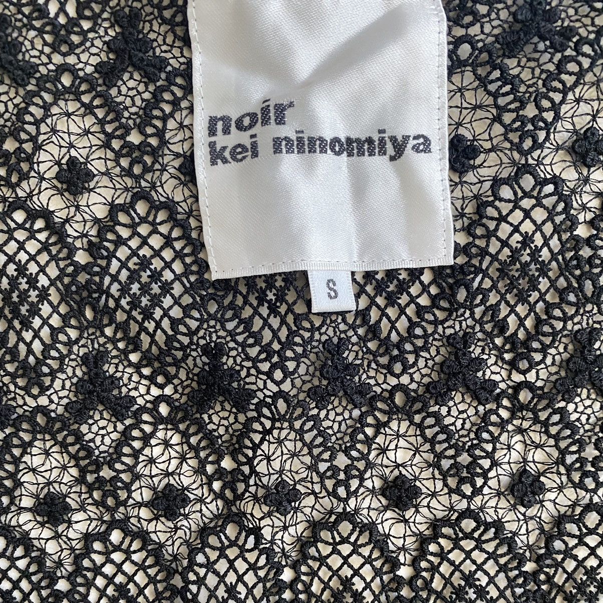 Comme des Garcons Noir Kei Ninomiya Lace Lining Vest Size US S / EU 44-46 / 1 - 4 Thumbnail