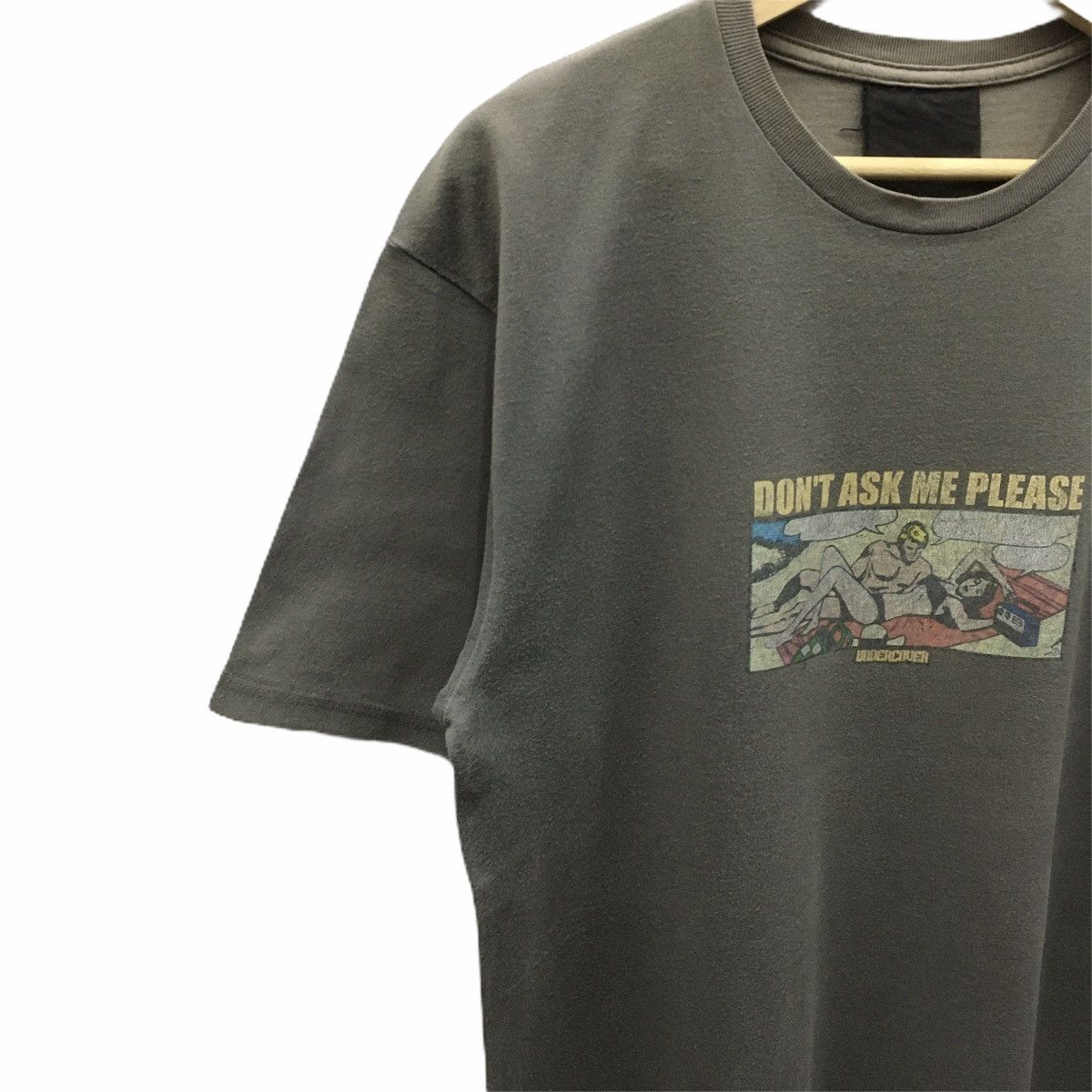 Undercover Rare Vintage Undercover *Don’t Ask Me Please* Tee Size US M / EU 48-50 / 2 - 4 Thumbnail