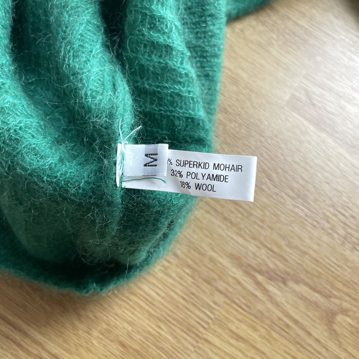 Namacheko NAMACHEKO Green Mohair Jochen Turtleneck Size US M / EU 48-50 / 2 - 5 Thumbnail