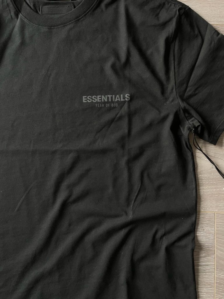 Fear of God Fear of God Essentials Black T-Shirt Size US S / EU 44-46 / 1 - 2 Thumbnail