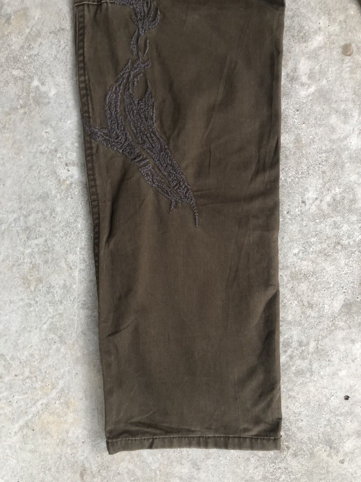 Seditionaries 291295=HOMME Embroidered Cargo Pants Tactical Multipocket Size US 33 - 11 Thumbnail