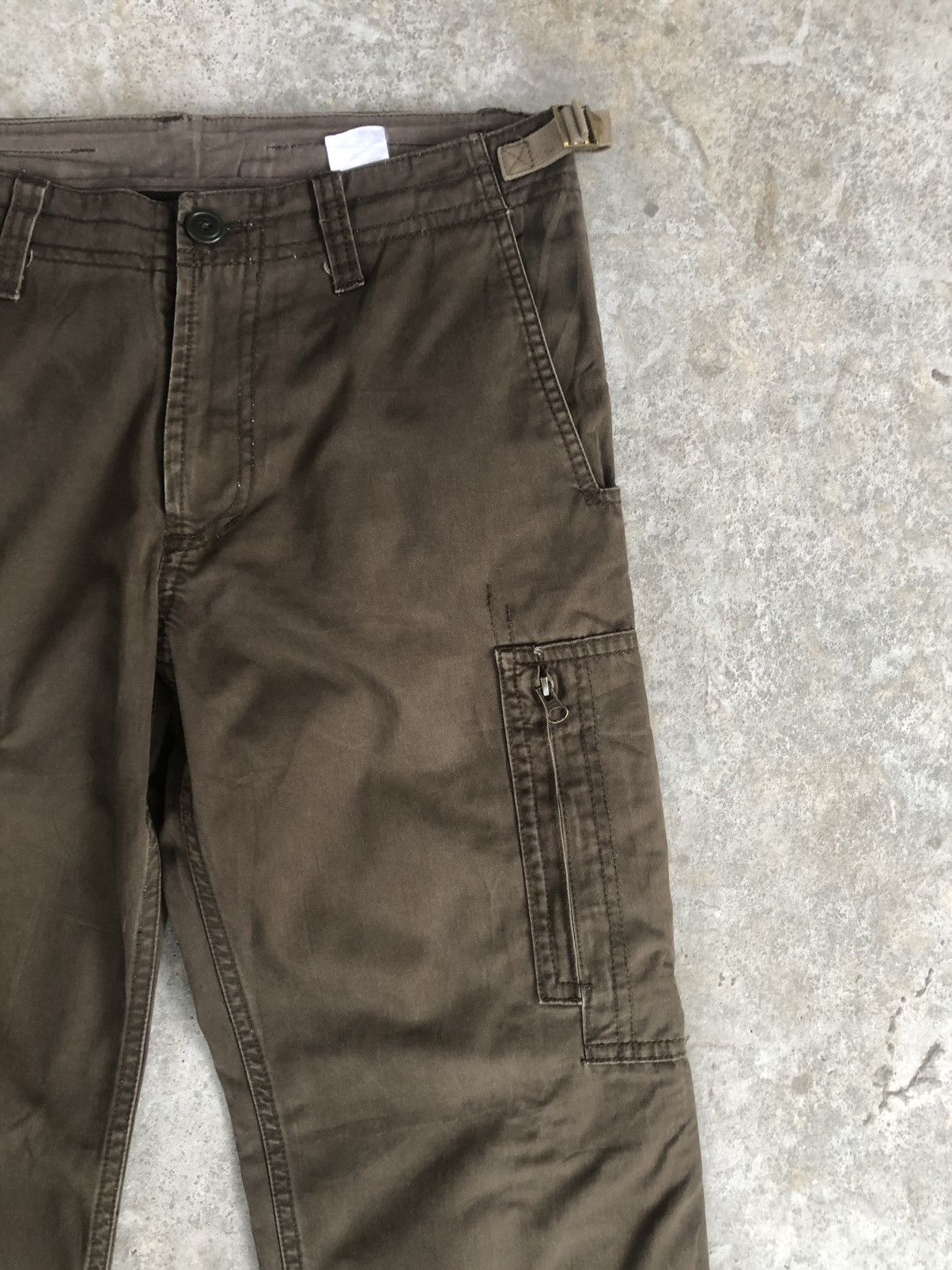 Seditionaries 291295=HOMME Embroidered Cargo Pants Tactical Multipocket Size US 33 - 5 Thumbnail