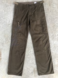 Embroidered Cargo Pants | Grailed
