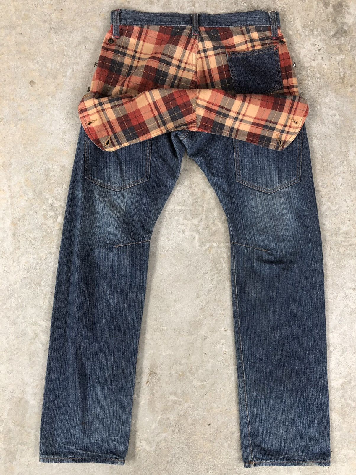 Hysteric Glamour Wild Khakis Double Waist Jeans Blanket Navajo Style Size US 32 / EU 48 - 1 Thumbnail